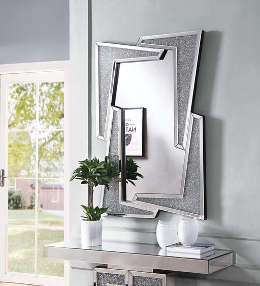 Noralie Mirrored & Faux Diamonds Wall Decor - Imperial Furniture (Las Vegas, NV) - Multi Location