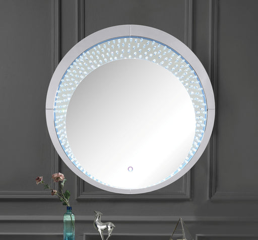 Nysa Mirrored & Faux Crystals Wall Decor (LED) - Imperial Furniture (Las Vegas, NV) - Multi Location