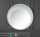Nysa Mirrored & Faux Crystals Wall Decor (LED) - Imperial Furniture (Las Vegas, NV) - Multi Location