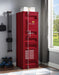 Cargo Red Wardrobe (Single Door) - Imperial Furniture (Las Vegas, NV) - Multi Location
