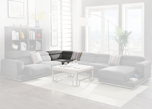 Acme Furniture Alwin Wedge in Dark Gray 53721 - Imperial Furniture (Las Vegas, NV) - Multi Location
