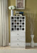 Wiesta Antique White Wine Cabinet - Imperial Furniture (Las Vegas, NV) - Multi Location