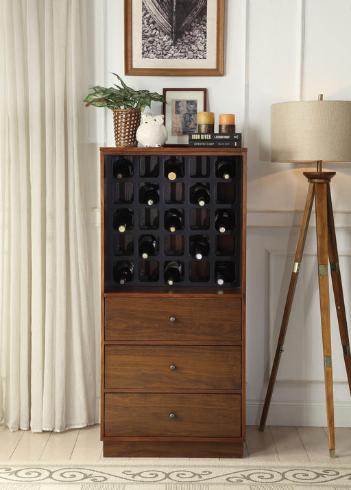 Wiesta Walnut Wine Cabinet - Imperial Furniture (Las Vegas, NV) - Multi Location