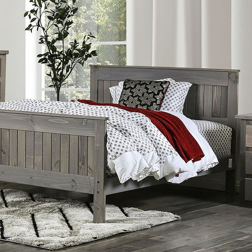 Rockwall Bed Grey & White - Imperial Furniture (Las Vegas, NV) - Multi Location