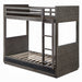 Estevon Twin-Twin Bunk Bed With Storage - Imperial Furniture (Las Vegas, NV) - Multi Location