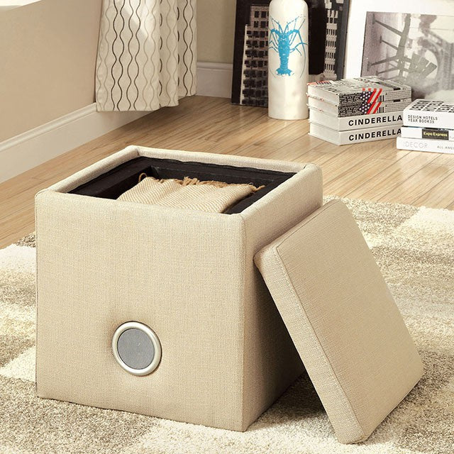 Rythmo Speaker Ottoman - Imperial Furniture (Las Vegas, NV) - Multi Location