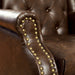 VAUGH Rustic Brown Accent Chair - Imperial Furniture (Las Vegas, NV) - Multi Location