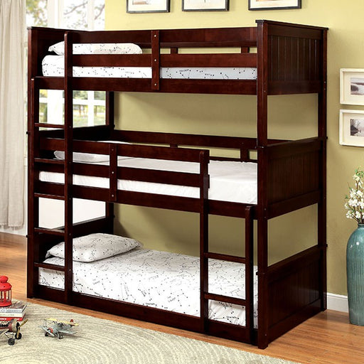Triple Twin Decker Bed Therese - Imperial Furniture (Las Vegas, NV) - Multi Location