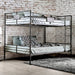Olga I Antique Black Full/Full Bunk Bed - Imperial Furniture (Las Vegas, NV) - Multi Location