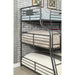 Olga III Sand Black Twin/Full/Queen Bunk Bed - Imperial Furniture (Las Vegas, NV) - Multi Location
