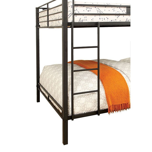 CLAREN Black Queen/Queen Bunk Bed - Imperial Furniture (Las Vegas, NV) - Multi Location