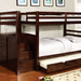 Pine Ridge Twin/Full Bunk Bed - Imperial Furniture (Las Vegas, NV) - Multi Location