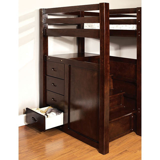 Pine Ridge Twin/Full Bunk Bed - Imperial Furniture (Las Vegas, NV) - Multi Location
