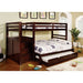 Pine Ridge Twin/Full Bunk Bed - Imperial Furniture (Las Vegas, NV) - Multi Location