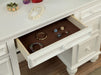 ATHY White Vanity w/ Stool - Imperial Furniture (Las Vegas, NV) - Multi Location