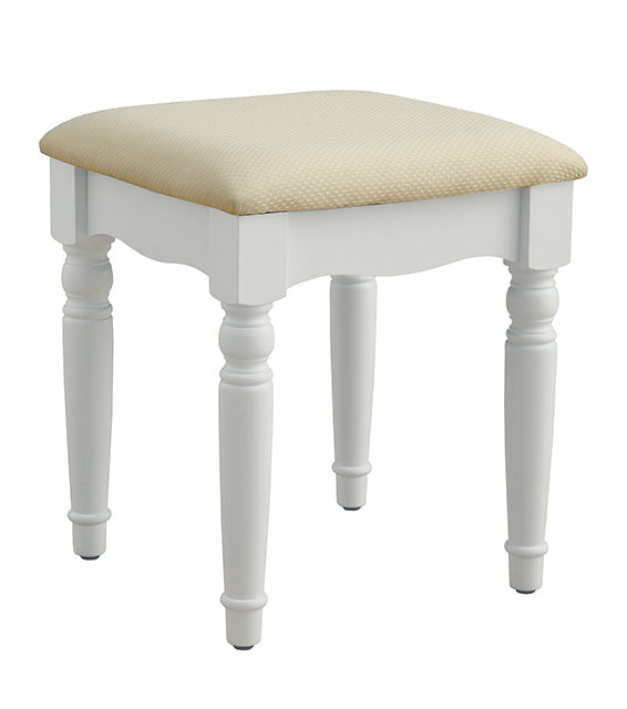 ATHY White Vanity w/ Stool - Imperial Furniture (Las Vegas, NV) - Multi Location