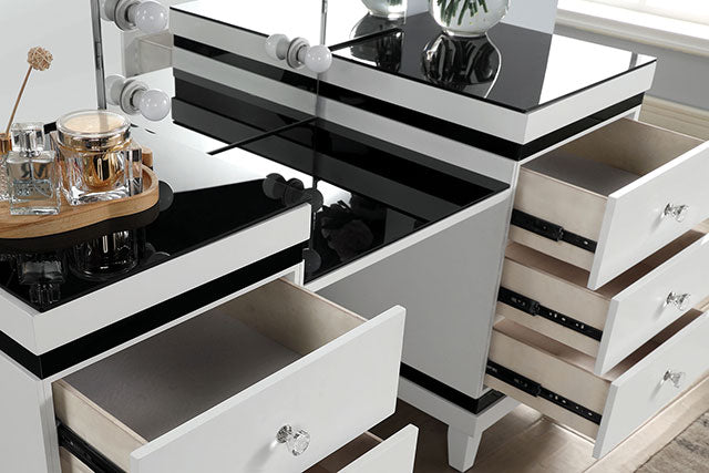Madonna Vanity Set - Imperial Furniture (Las Vegas, NV) - Multi Location