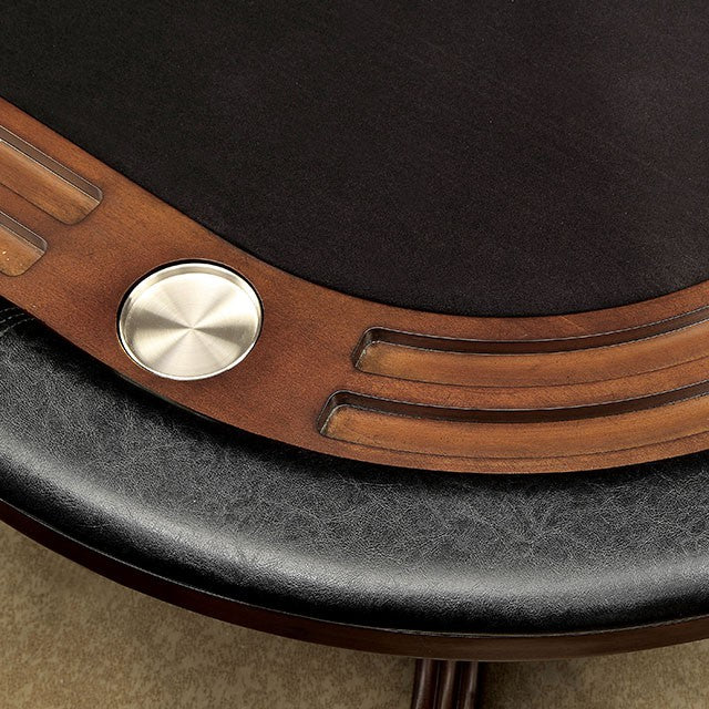 MELINA Brown Cherry Game Table - Imperial Furniture (Las Vegas, NV) - Multi Location