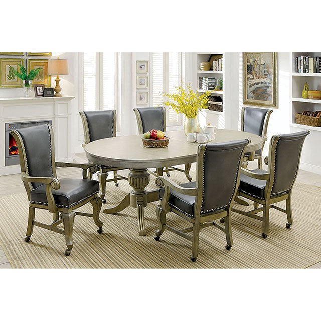 Melina 7 Pc Dining Table Set - Imperial Furniture (Las Vegas, NV) - Multi Location