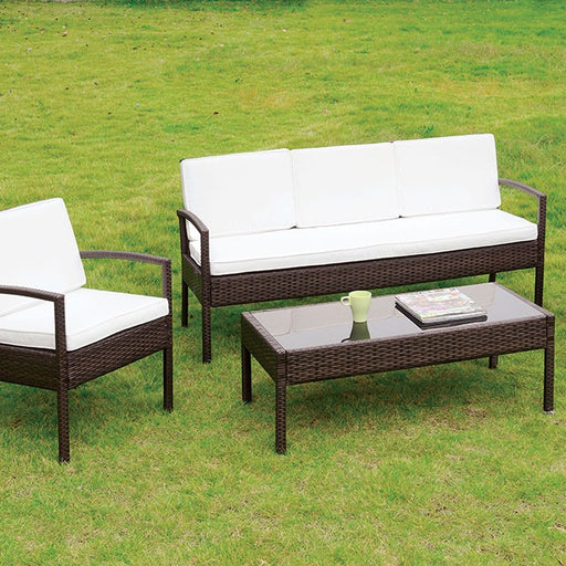 Makenna 4 Pc. Patio Seating Set - Imperial Furniture (Las Vegas, NV) - Multi Location