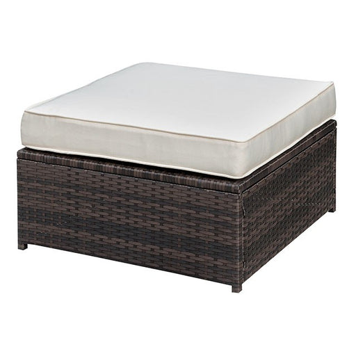 Ilona Brown/Beige Ottoman - Imperial Furniture (Las Vegas, NV) - Multi Location