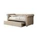Leanna Daybed w Trundle Beige - Imperial Furniture (Las Vegas, NV) - Multi Location