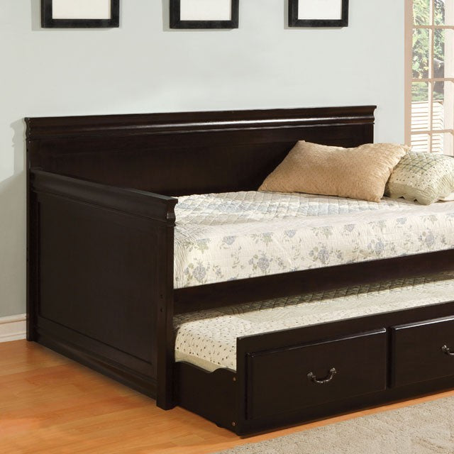 SAHARA Espresso Daybed w/ Twin Trundle, Espresso - Imperial Furniture (Las Vegas, NV) - Multi Location