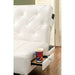 Farel Futon Sofa Red & White - Imperial Furniture (Las Vegas, NV) - Multi Location