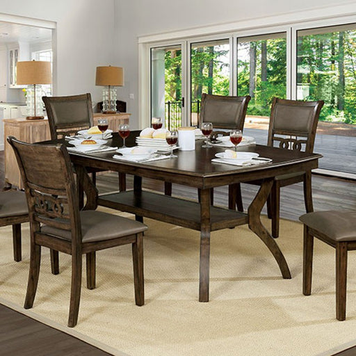 Holly Satin Walnut Dining Table - Imperial Furniture (Las Vegas, NV) - Multi Location