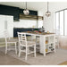 Kiana White Counter Ht. Side Chair (2/CTN) - Imperial Furniture (Las Vegas, NV) - Multi Location