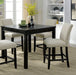 Kristie 5 Pc. Counter Ht. Table Set - Imperial Furniture (Las Vegas, NV) - Multi Location