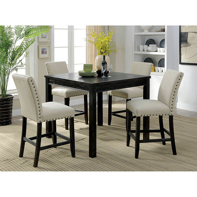 Kristie 5 Pc. Counter Ht. Table Set - Imperial Furniture (Las Vegas, NV) - Multi Location