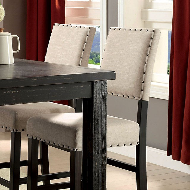 Sania 5 Pc Counter Ht Table Set Rustic - Imperial Furniture (Las Vegas, NV) - Multi Location