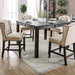 Sania 5 Pc Counter Ht Table Set Rustic - Imperial Furniture (Las Vegas, NV) - Multi Location