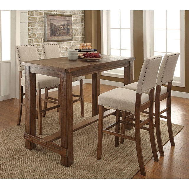 Sania 5 Pc Bar Table Set - Imperial Furniture (Las Vegas, NV) - Multi Location