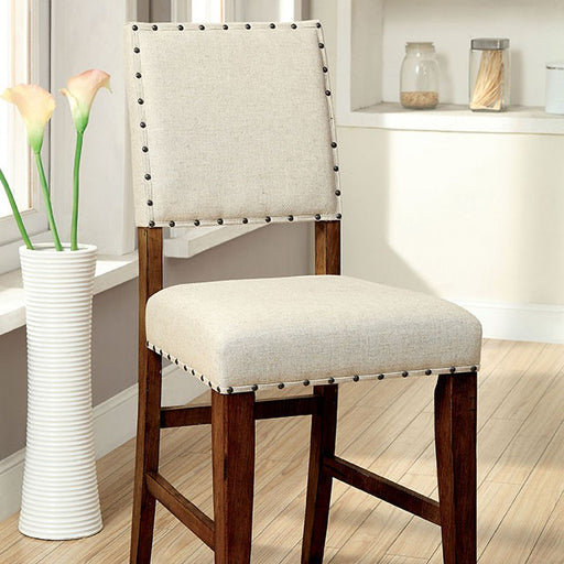SANIA Rustic Oak Counter Ht. Chair (2/CTN) - Imperial Furniture (Las Vegas, NV) - Multi Location