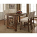 SANIA Rustic Oak Counter Ht. Chair (2/CTN) - Imperial Furniture (Las Vegas, NV) - Multi Location