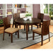 Ottawa Round Dining Table Brown - Imperial Furniture (Las Vegas, NV) - Multi Location