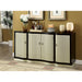 Ornette Espresso/Champagne Dining Table - Imperial Furniture (Las Vegas, NV) - Multi Location