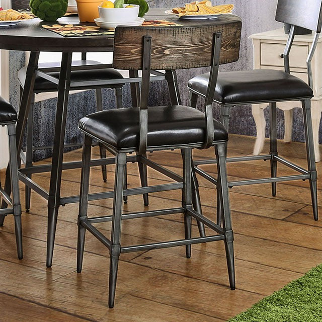 Mullane Weathered Gray Counter Ht. Table - Imperial Furniture (Las Vegas, NV) - Multi Location