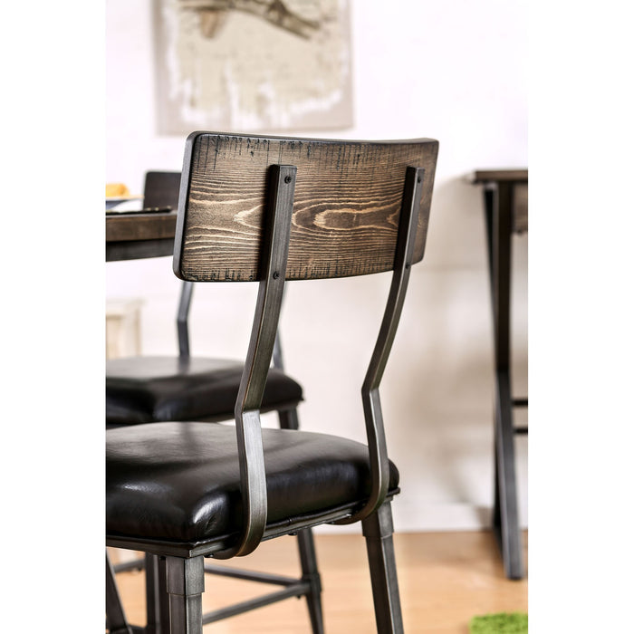 Mullane Weathered Gray Counter Ht. Table - Imperial Furniture (Las Vegas, NV) - Multi Location
