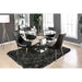 Izzy 5 Pc Dining Table Set (Black Chairs) - Imperial Furniture (Las Vegas, NV) - Multi Location
