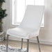 Izzy Silver/White Side Chair, White (2/CTN) - Imperial Furniture (Las Vegas, NV) - Multi Location