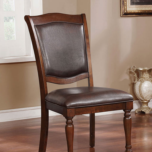 Sylvana Brown Cherry/Espresso Side Chair (2/CTN) - Imperial Furniture (Las Vegas, NV) - Multi Location