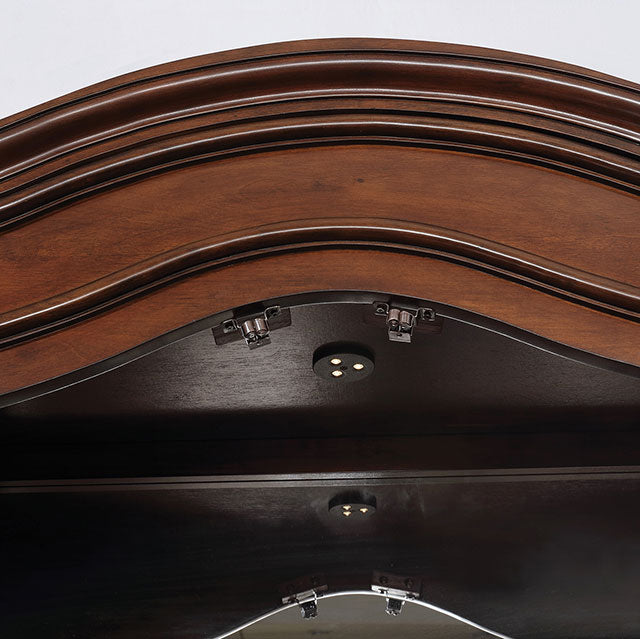 Sylvana Brown Cherry Dining Table - Imperial Furniture (Las Vegas, NV) - Multi Location