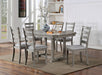 Laquila Dining Table Set Bench - Imperial Furniture (Las Vegas, NV) - Multi Location