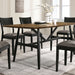 Oberwil 7 Pc Dining Table Set - Imperial Furniture (Las Vegas, NV) - Multi Location