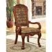 Medieve Antique Oak Arm Chair (2/CTN) - Imperial Furniture (Las Vegas, NV) - Multi Location