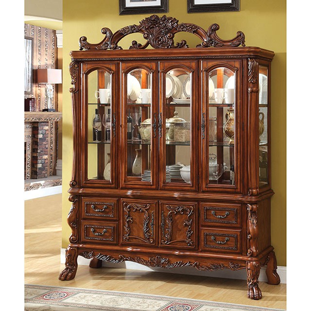 Medieve Antique Oak Dining Table - Imperial Furniture (Las Vegas, NV) - Multi Location