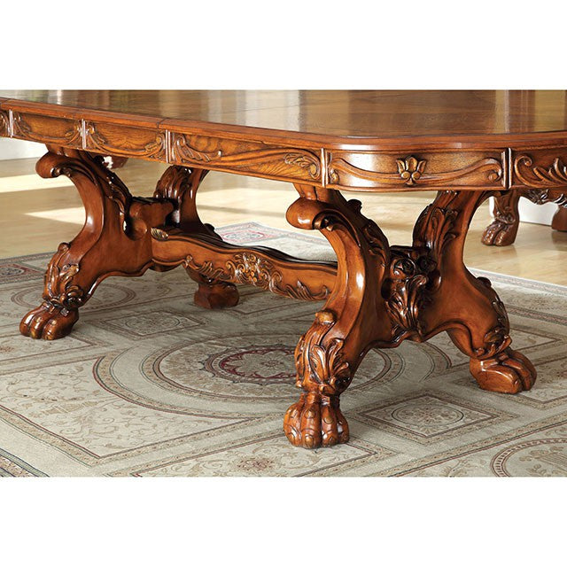 Medieve Antique Oak Dining Table - Imperial Furniture (Las Vegas, NV) - Multi Location